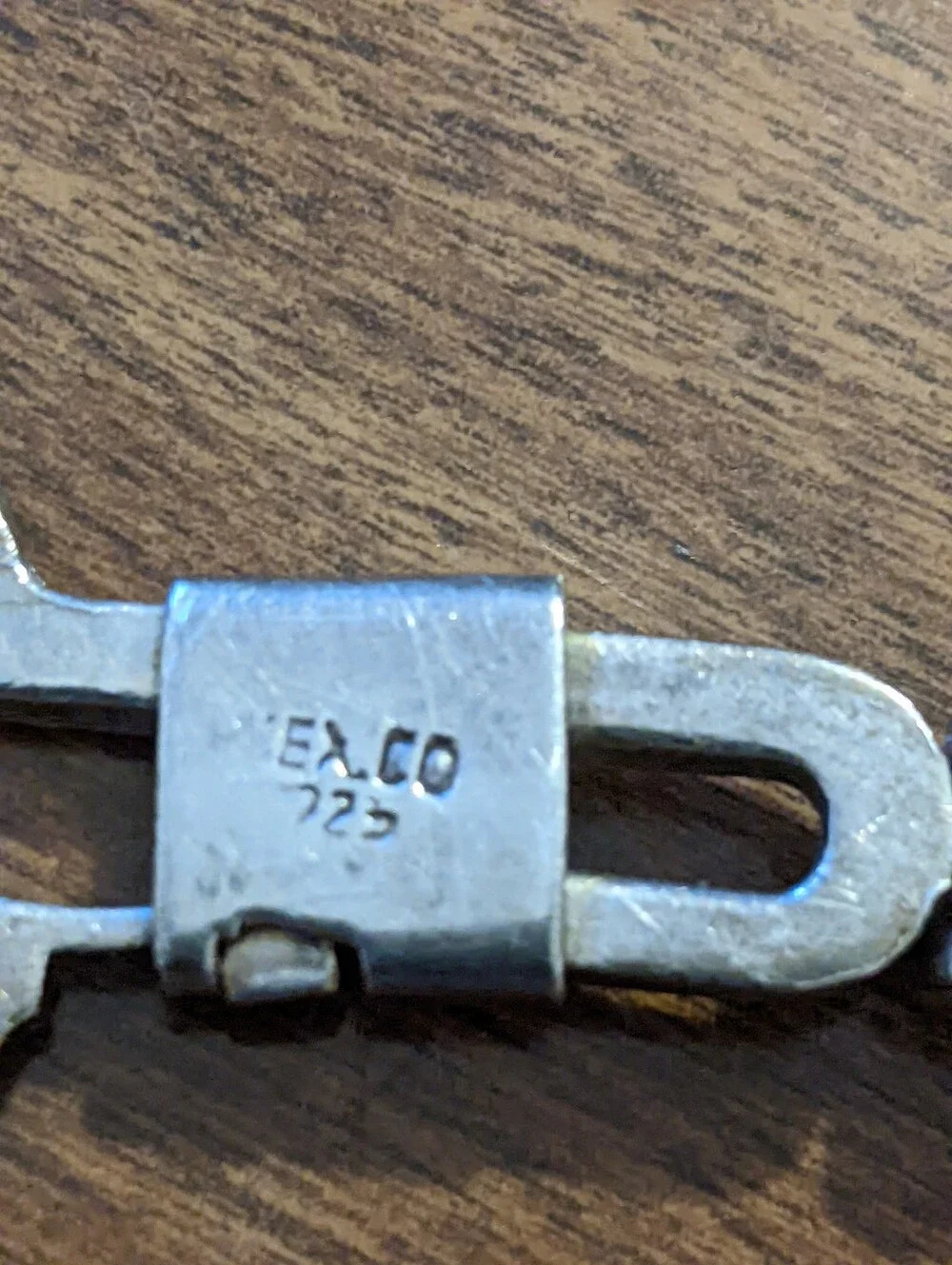 Harley-Davidson SS Mexican Linked Chain Keyring with Round Logo Medallion